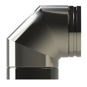 90° elbow Twin Wall HT-S