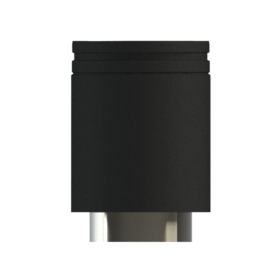 75-150mm Extension Length Matt Black Twin wall HT-S By Midtherm