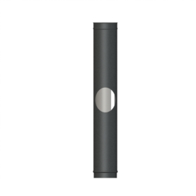 VPD500mm Length single wall matt black