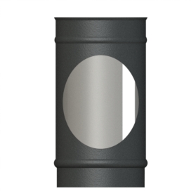 VPD250mm Length single wall matt black